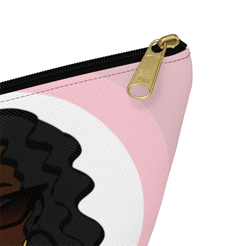 Pink Sunglasses Ebony Dewey Makeup Bag