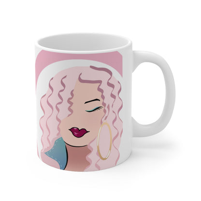 Pink You are Beautiful Ceramic Mug 11oz