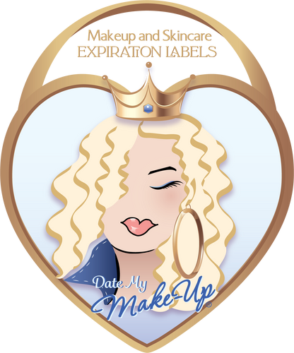 MAKEUP AND SKINCARE EXPIRATION LABEL - THE BLUE QUEEN