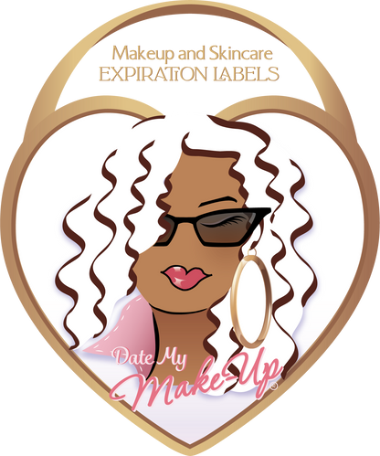 MAKEUP AND SKINCARE EXPIRATION LABEL - COOL PINK DEWEY