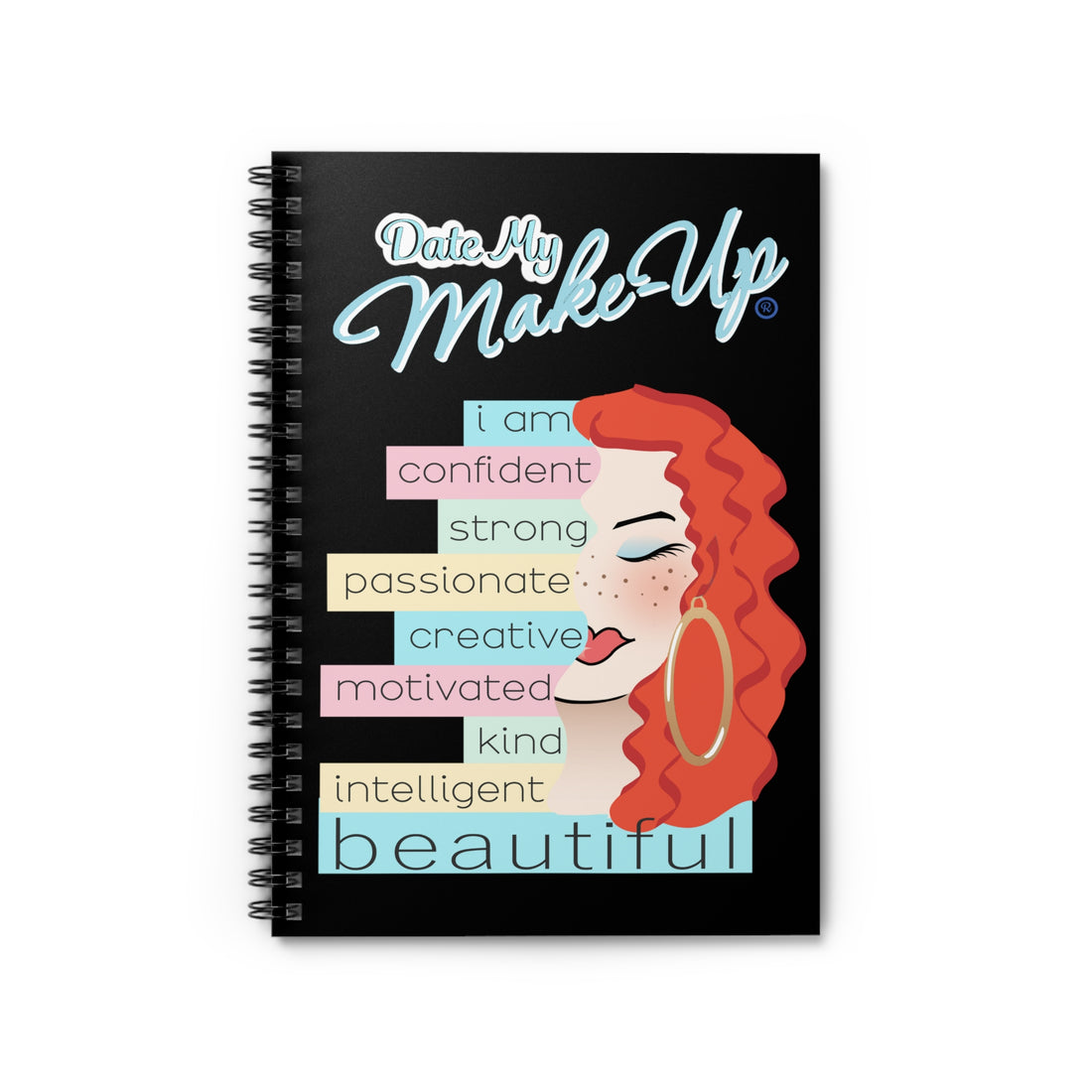 I Am Sweet Ginger Dewey Spiral Notebook