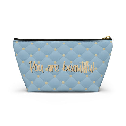 Blonde Sunglasses Dewey Quilt Makeup Bag