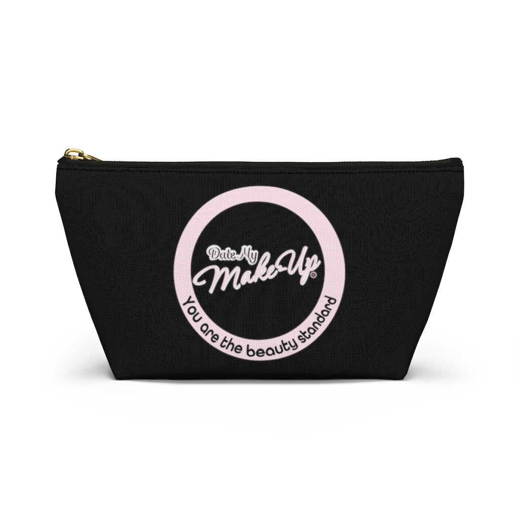 Pink Hair Sunglasses Dewey Black Makeup Bag