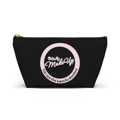 Pink Hair Sunglasses Dewey Black Makeup Bag