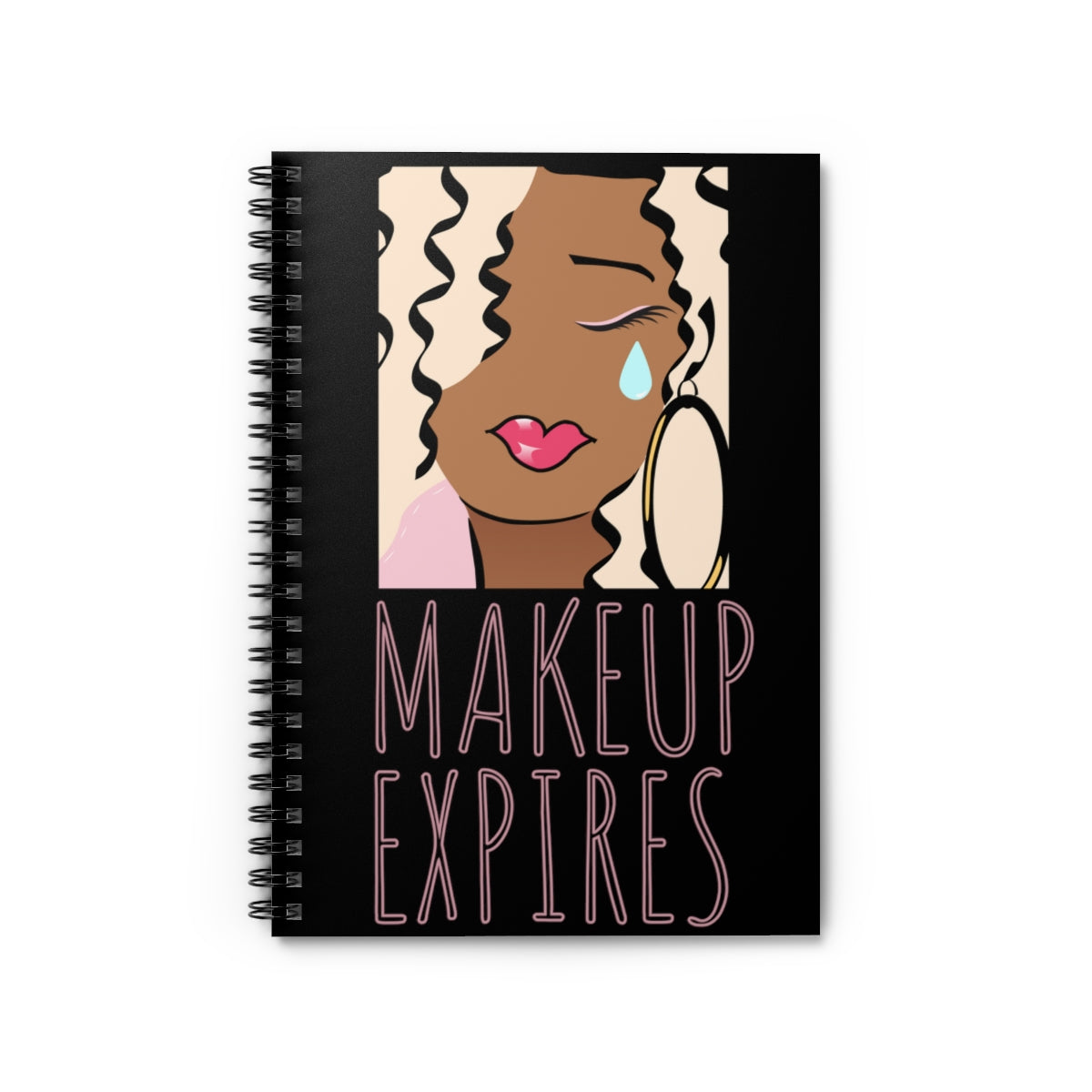 Makeup Expires Spiral Notebook