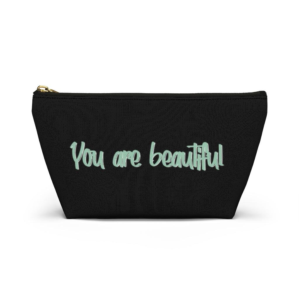 I Am Sweet Ginger Dewey Noir Makeup Bag