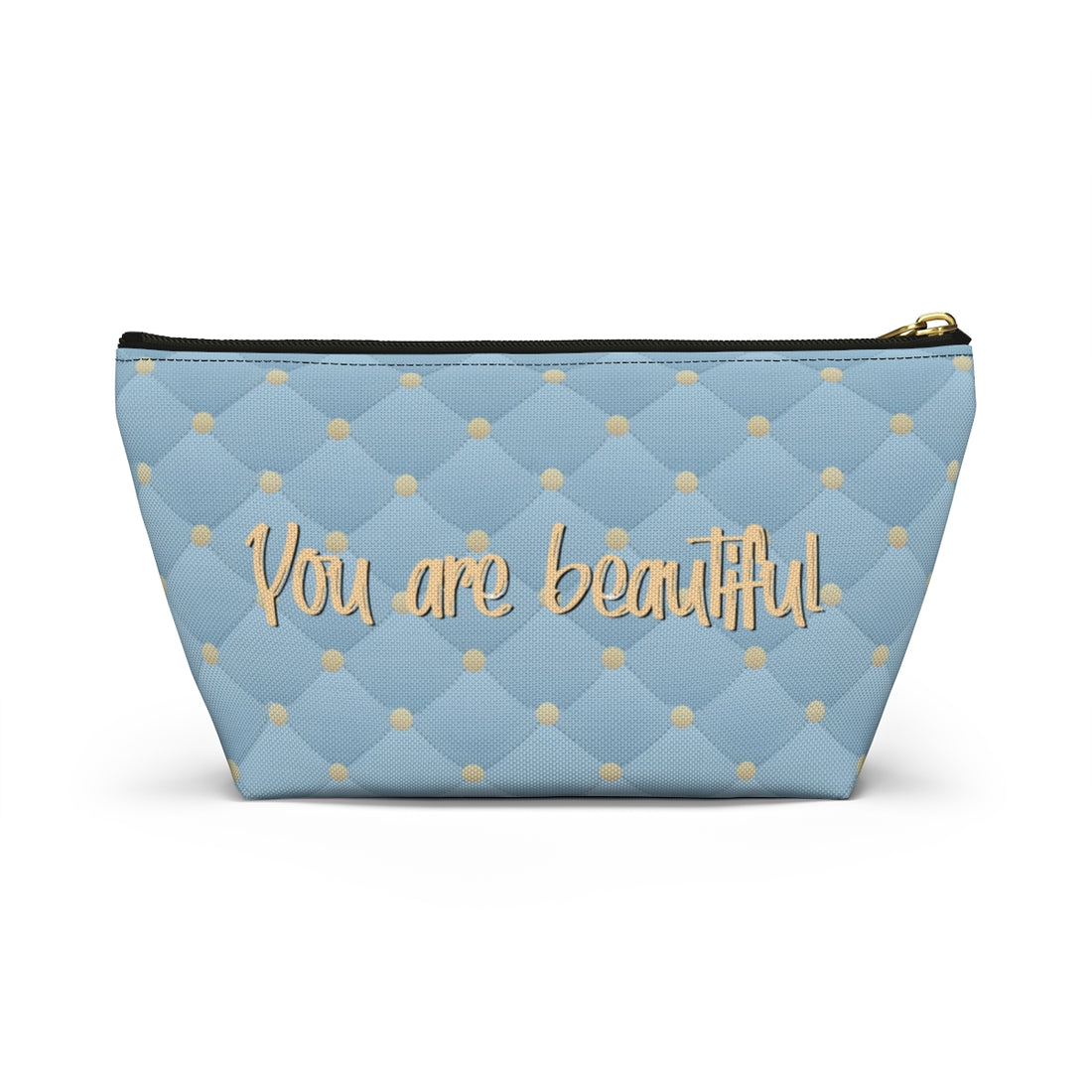 Sweet Ginger Dewey Quilt Makeup Bag