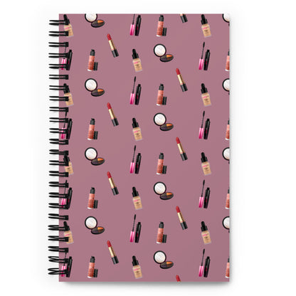 Makeup Spiral notebook