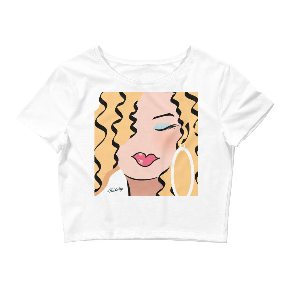 Blonde Dewey Crop Tee